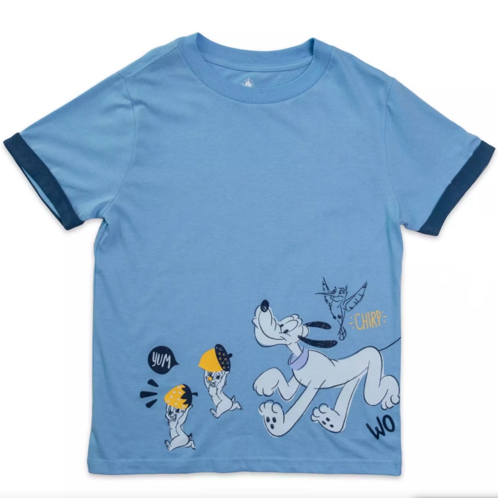 Blue Pluto XL Kids T-Shirt